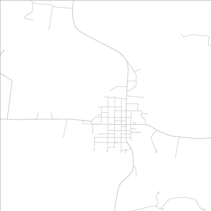 ROAD MAP OF ADAIRVILLE, KENTUCKY BY MAPBAKES