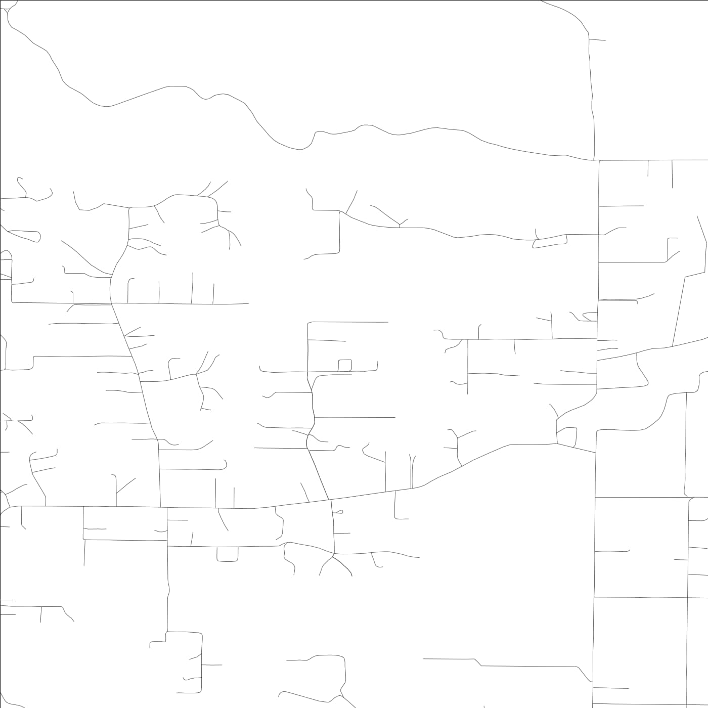 ROAD MAP OF ALLENDALE, CALIFORNIA BY MAPBAKES