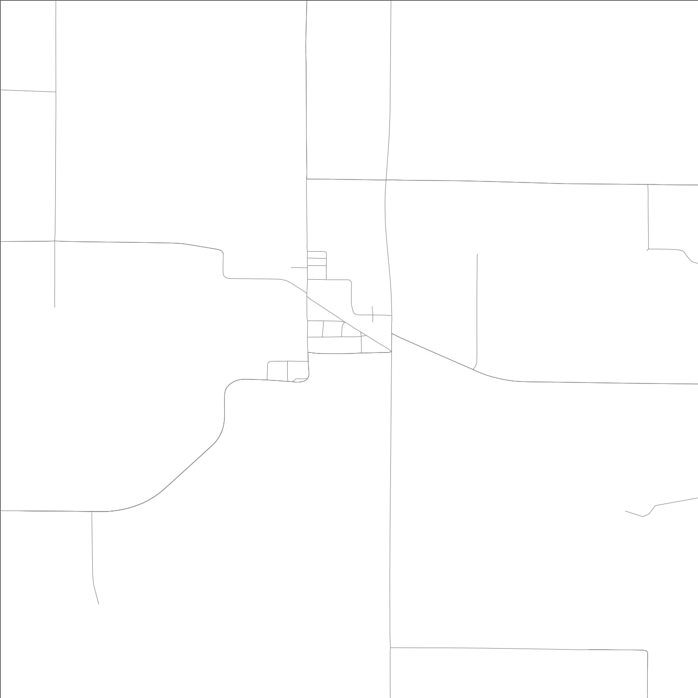 ROAD MAP OF ALSEY, ILLINOIS BY MAPBAKES