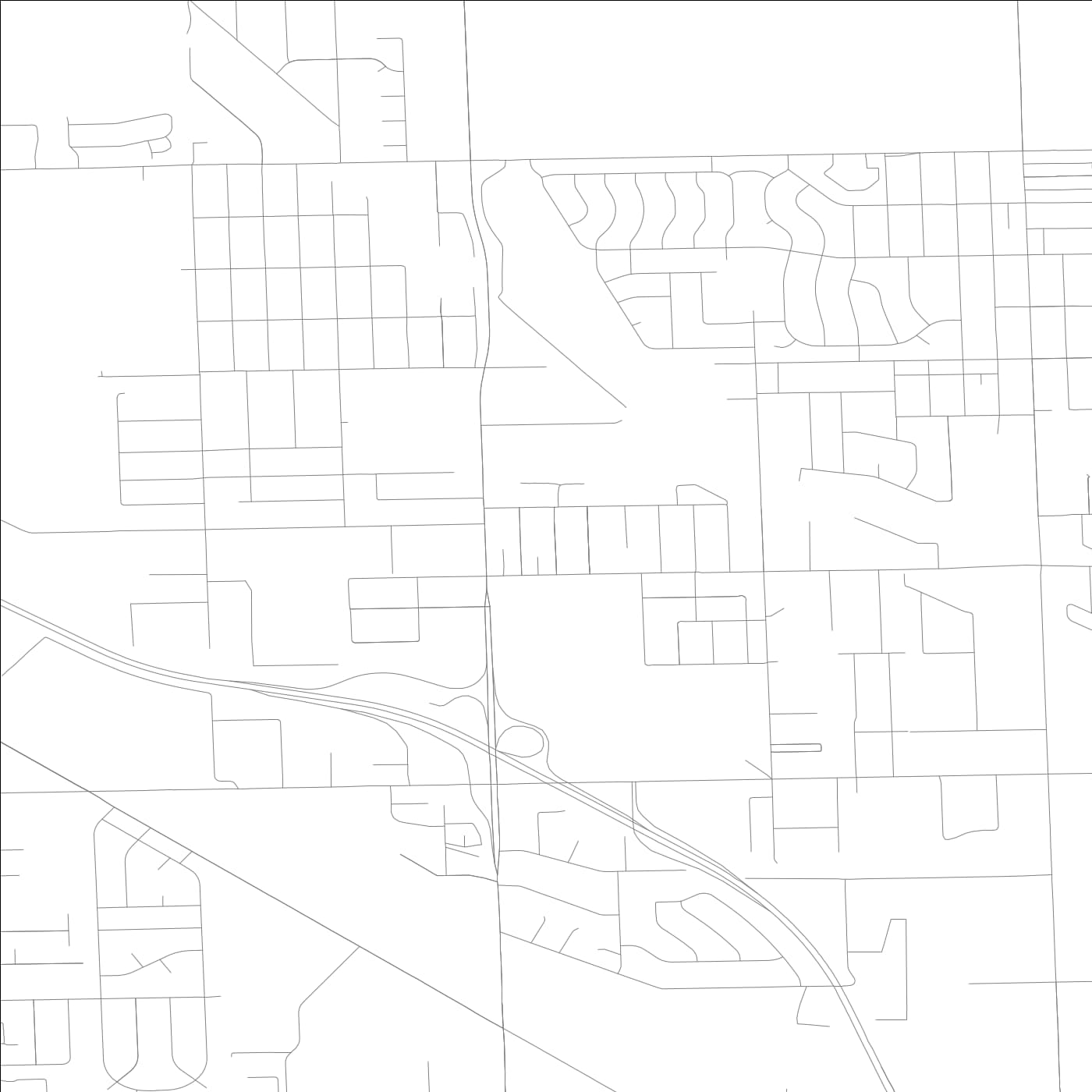 ROAD MAP OF ALSIP, ILLINOIS BY MAPBAKES