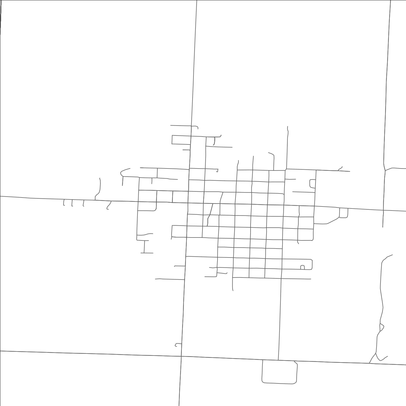 ROAD MAP OF APPLETON CITY, MISSOURI BY MAPBAKES