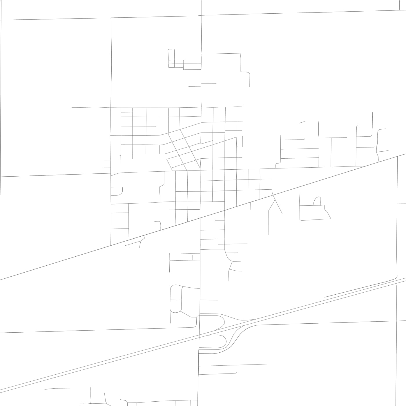 ROAD MAP OF ALTAMONT, ILLINOIS BY MAPBAKES