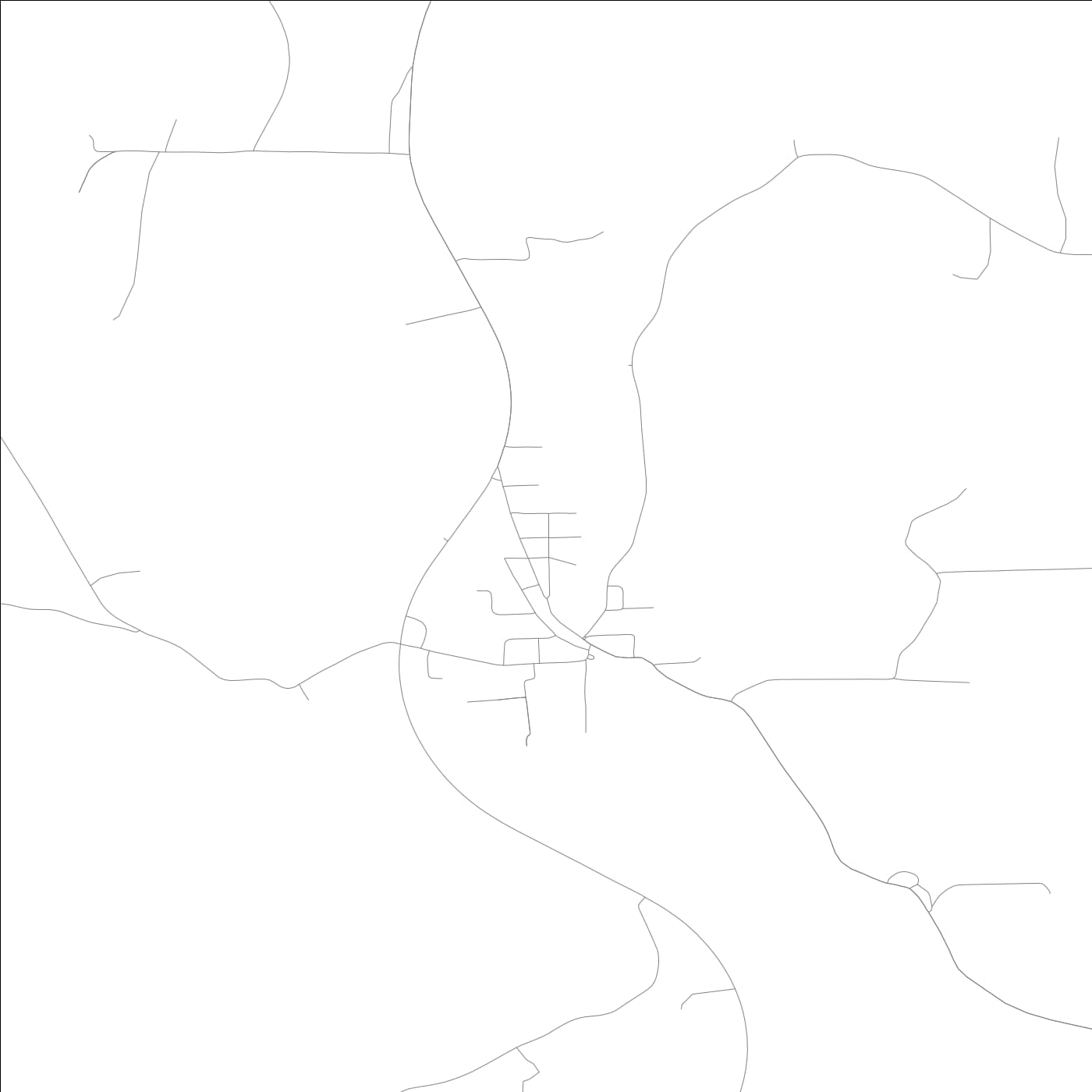 ROAD MAP OF ALTO PASS, ILLINOIS BY MAPBAKES