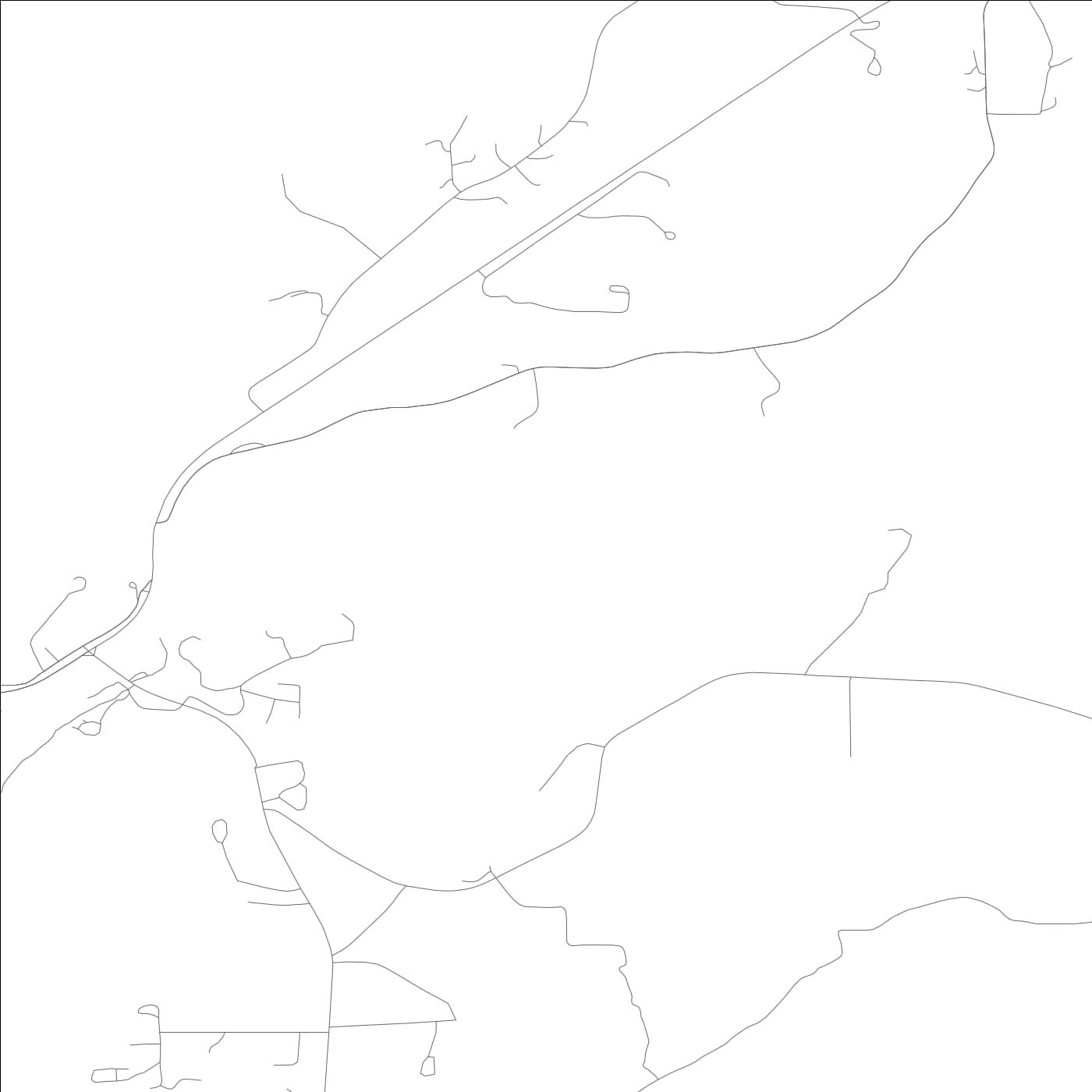 ROAD MAP OF ALPINE VILLAGE, CALIFORNIA BY MAPBAKES