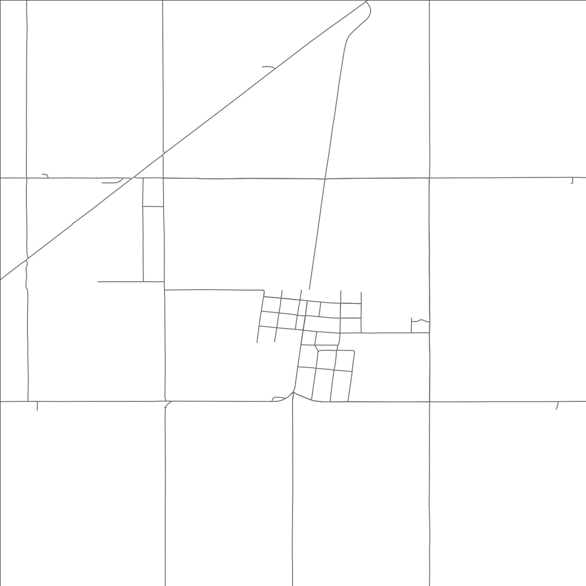 ROAD MAP OF ARBYRD, MISSOURI BY MAPBAKES