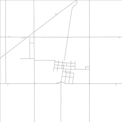 ROAD MAP OF ARBYRD, MISSOURI BY MAPBAKES