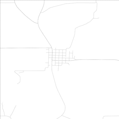 ROAD MAP OF ANDREW, LOWA BY MAPBAKES