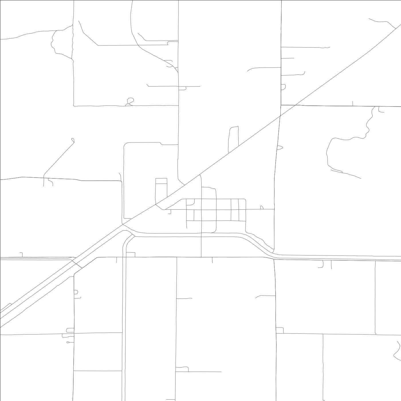 ROAD MAP OF ACEQUIA, IDAHO BY MAPBAKES