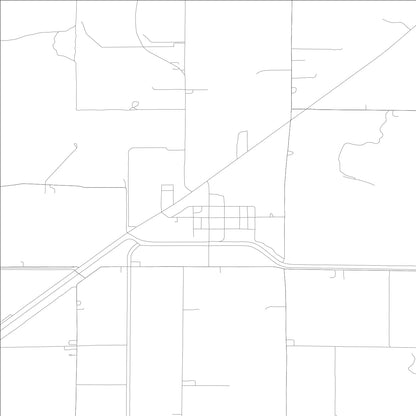 ROAD MAP OF ACEQUIA, IDAHO BY MAPBAKES