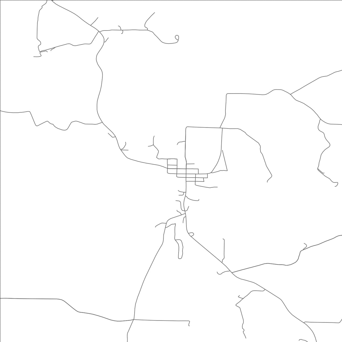 ROAD MAP OF ARGYLE, MISSOURI BY MAPBAKES