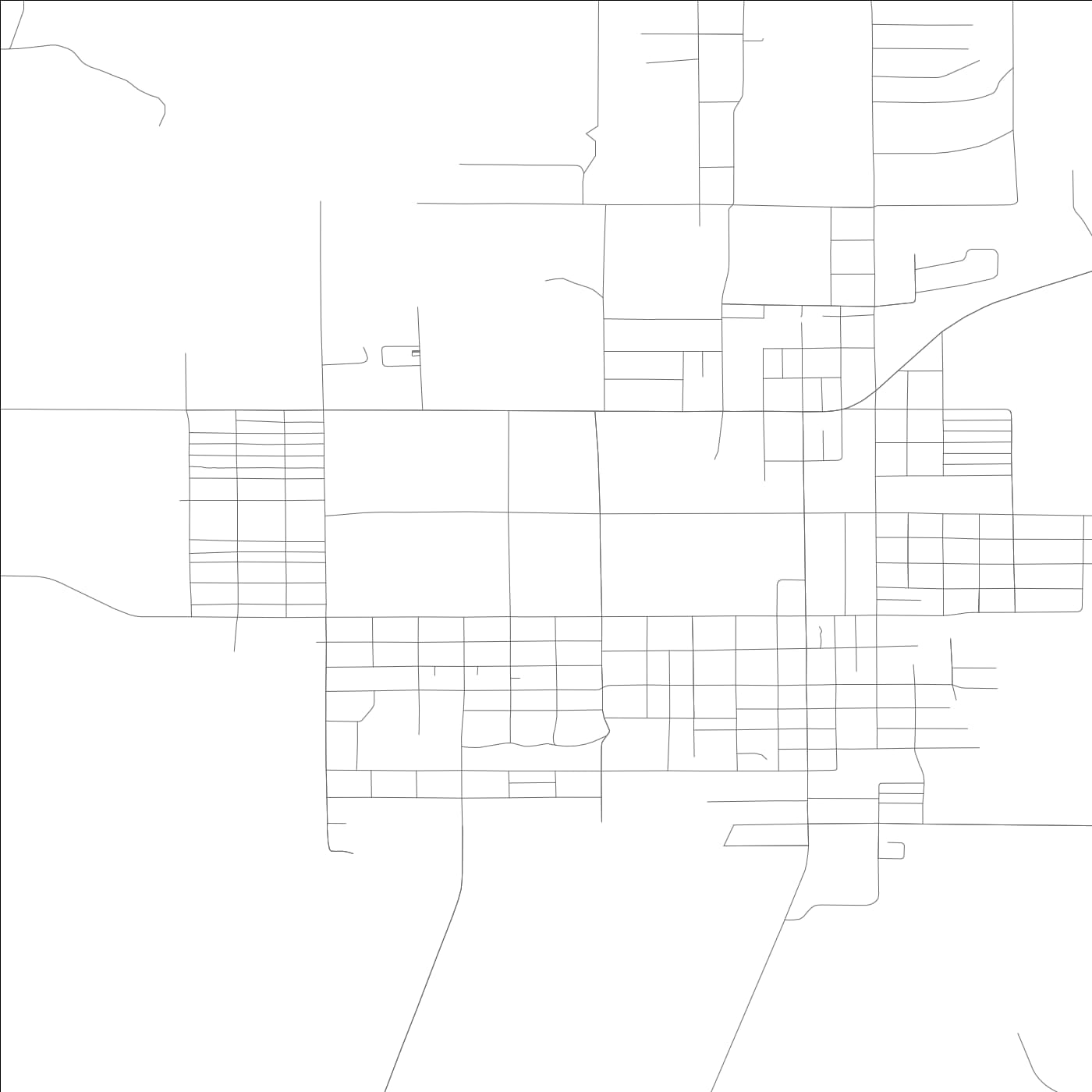 ROAD MAP OF ALTURAS, CALIFORNIA BY MAPBAKES