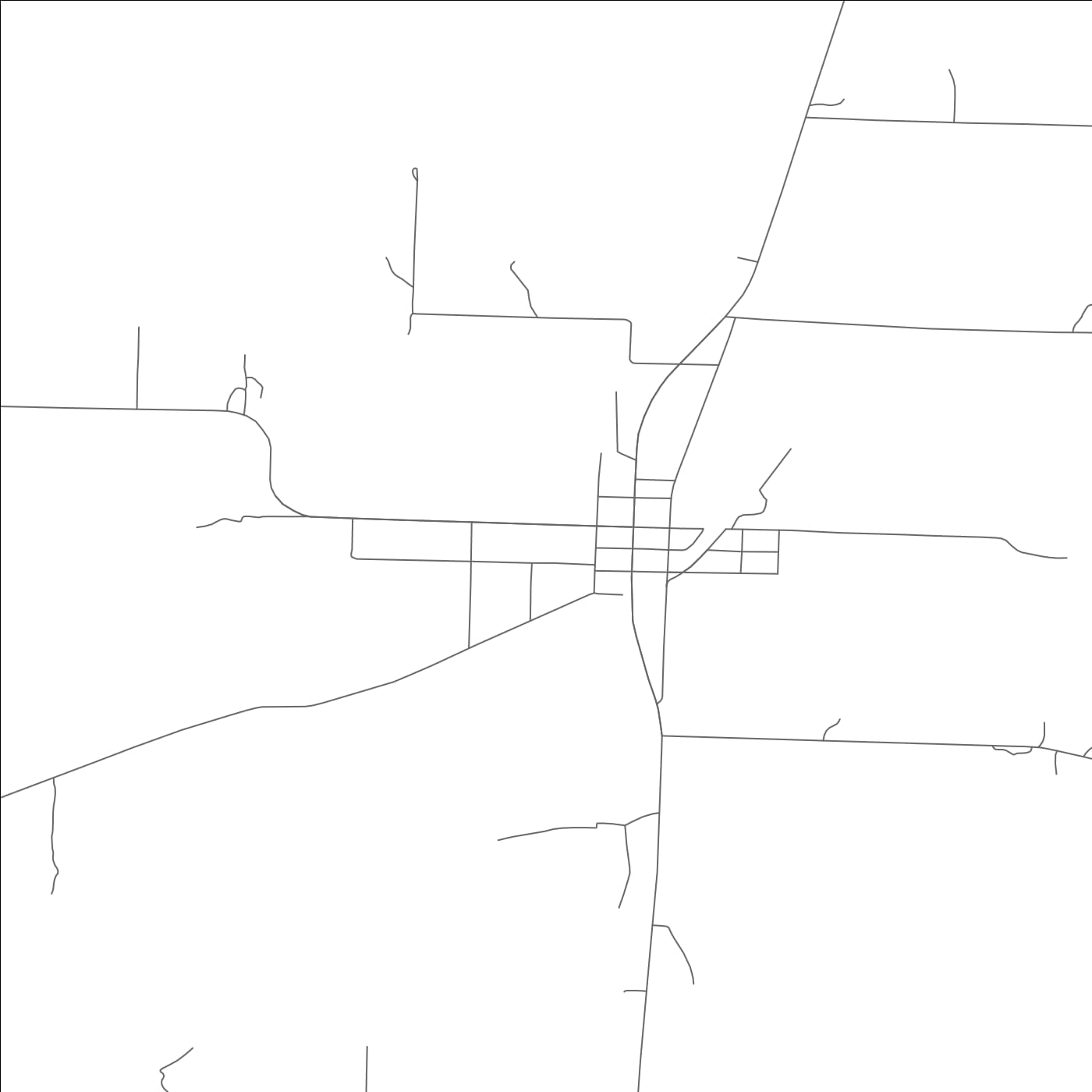 ROAD MAP OF ARMSTRONG, MISSOURI BY MAPBAKES