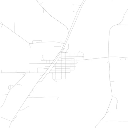 ROAD MAP OF ANTHON, LOWA BY MAPBAKES