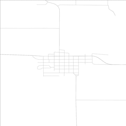 ROAD MAP OF APLINGTON, LOWA BY MAPBAKES