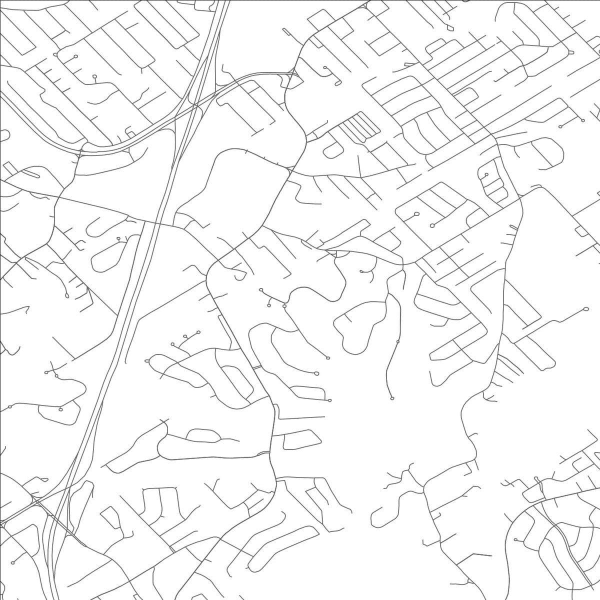 ROAD MAP OF ARNOLD, MISSOURI BY MAPBAKES