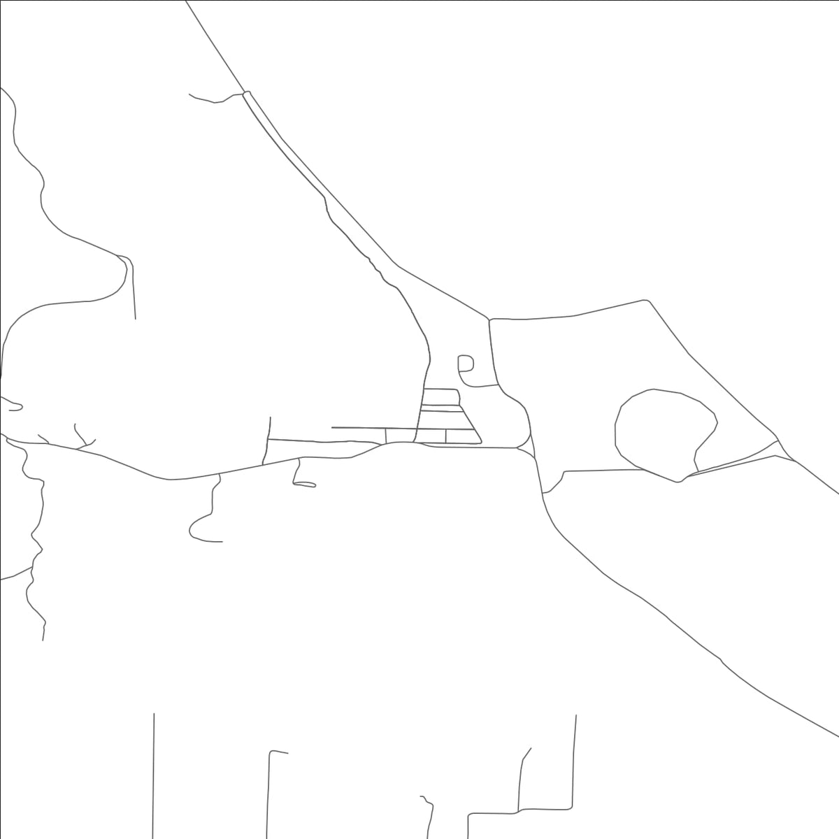 ROAD MAP OF ASHBURN, MISSOURI BY MAPBAKES