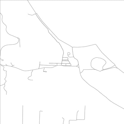 ROAD MAP OF ASHBURN, MISSOURI BY MAPBAKES