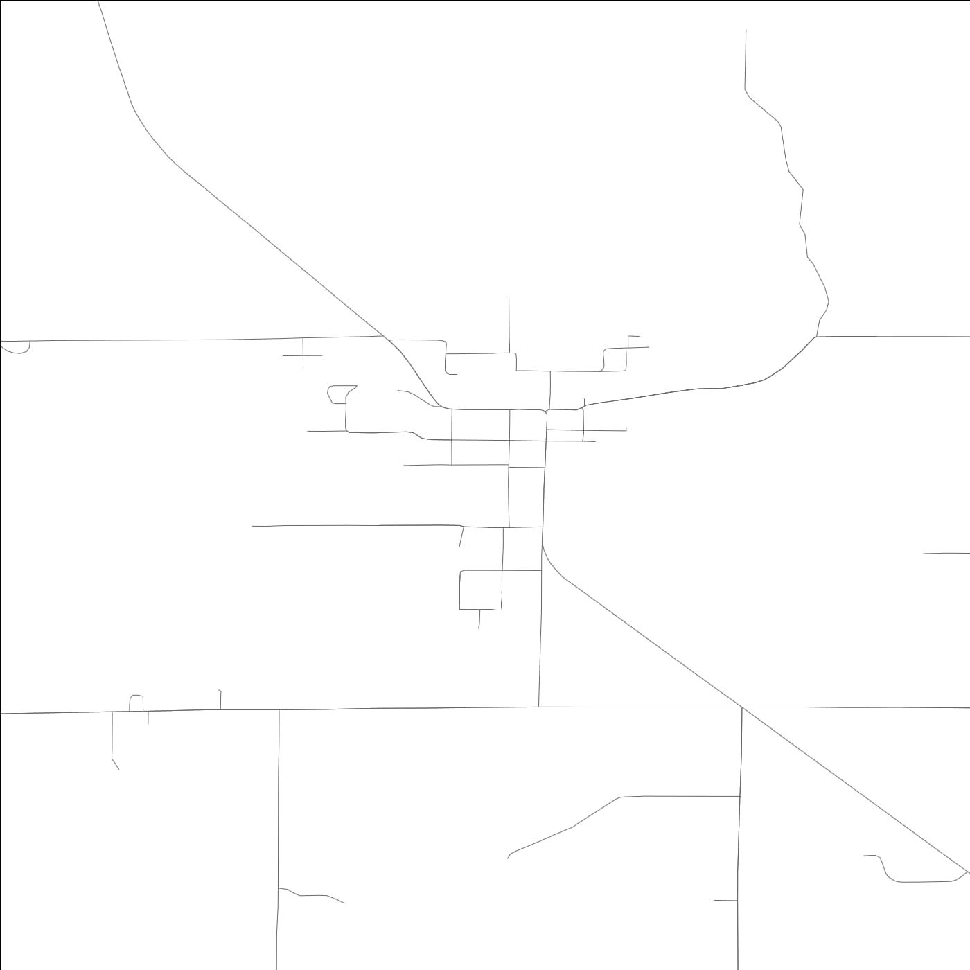 ROAD MAP OF ALBION, IDAHO BY MAPBAKES