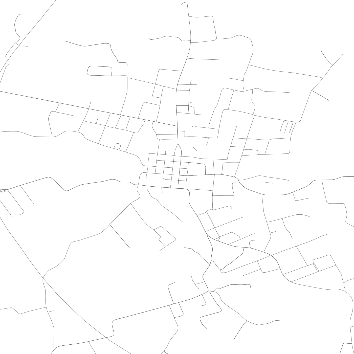 ROAD MAP OF ALBANY, KENTUCKY BY MAPBAKES