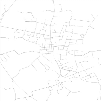 ROAD MAP OF ALBANY, KENTUCKY BY MAPBAKES