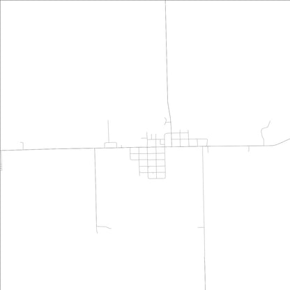 ROAD MAP OF ARMINGTON, ILLINOIS BY MAPBAKES