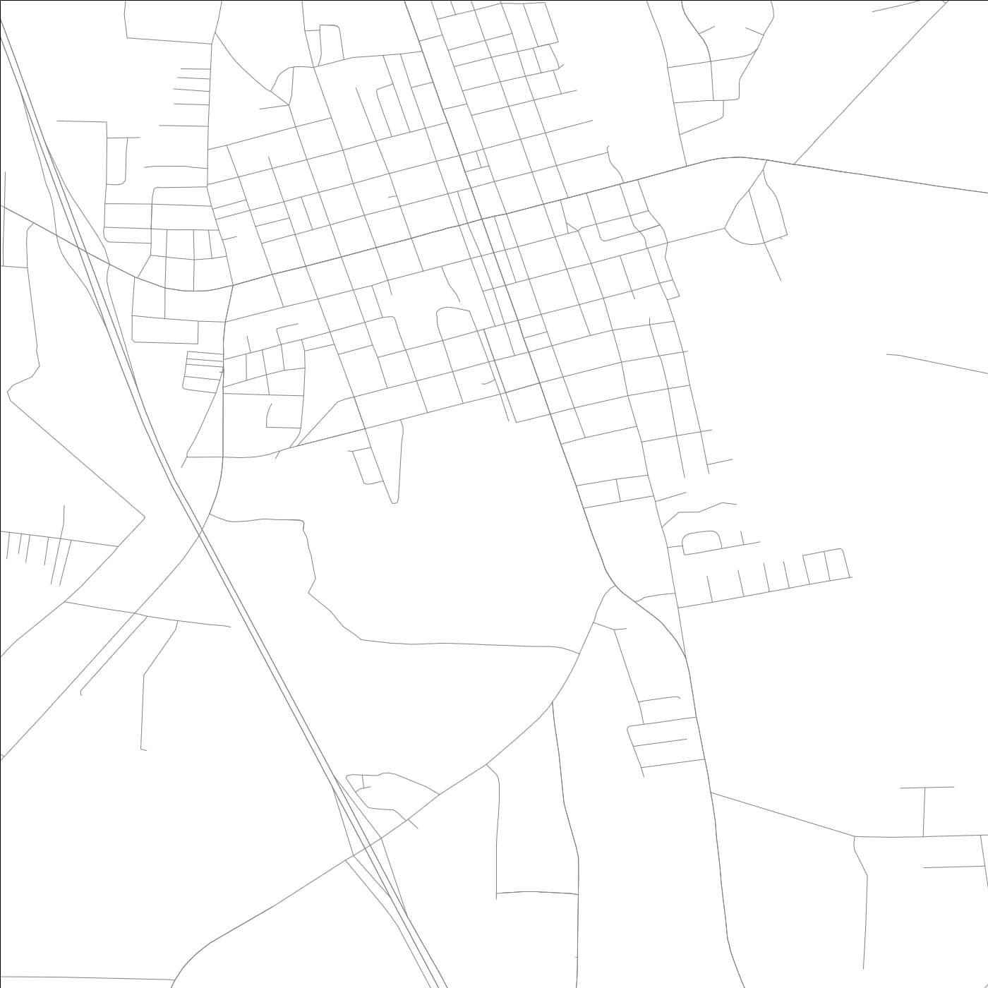 ROAD MAP OF ADEL, GEORGIA BY MAPBAKES