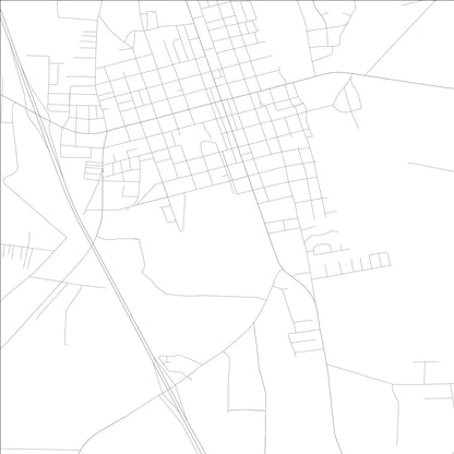 ROAD MAP OF ADEL, GEORGIA BY MAPBAKES