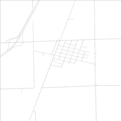 ROAD MAP OF ASHKUM, ILLINOIS BY MAPBAKES
