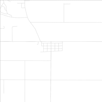 ROAD MAP OF AUBURN, LOWA BY MAPBAKES