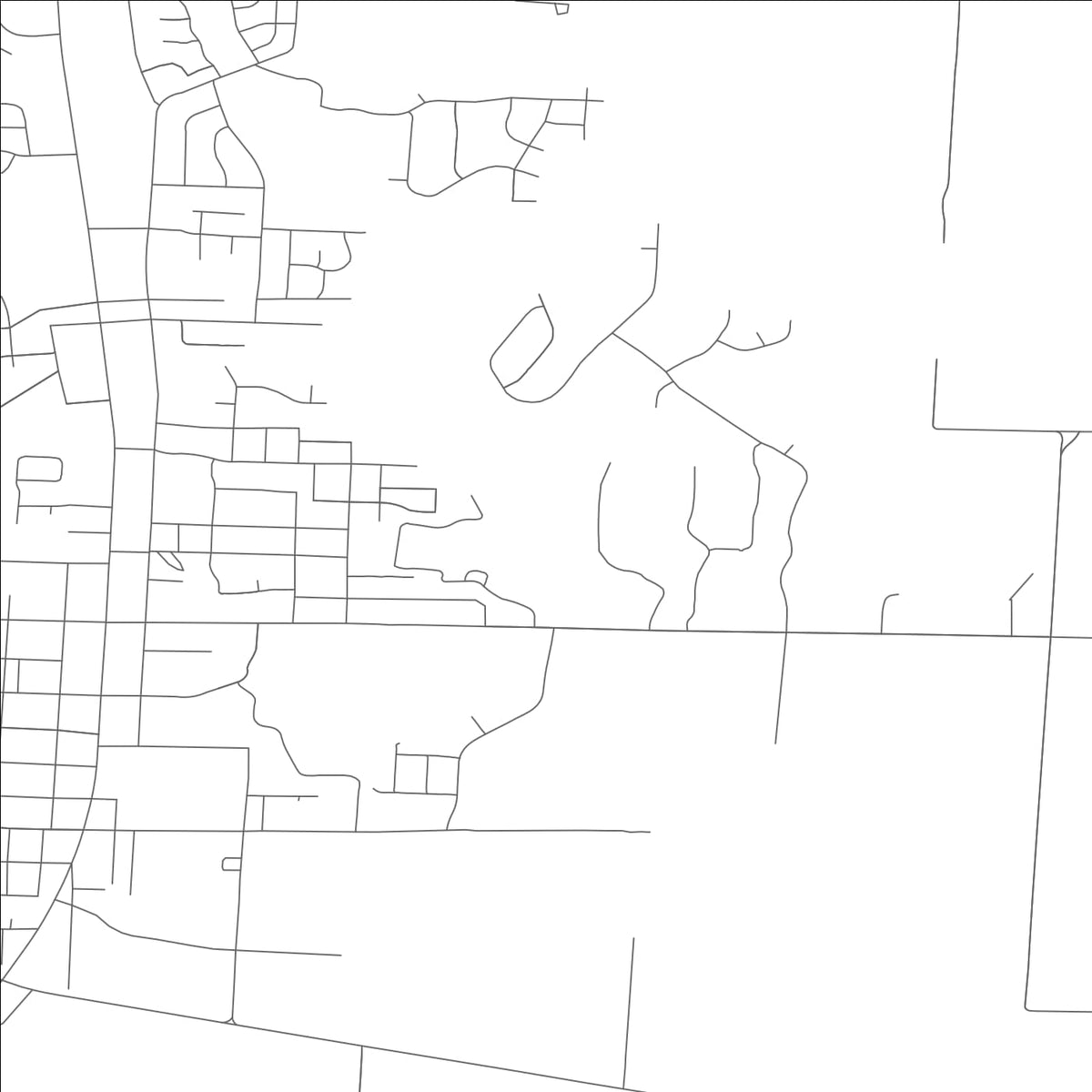 ROAD MAP OF BALDWIN PARK, MISSOURI BY MAPBAKES