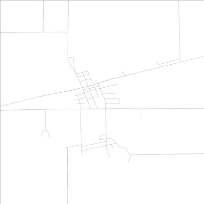 ROAD MAP OF ASHMORE, ILLINOIS BY MAPBAKES