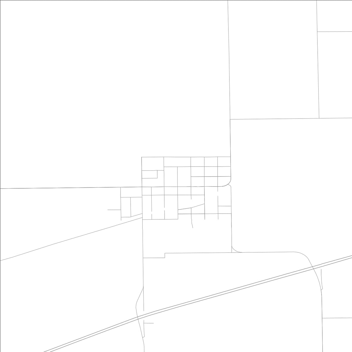 ROAD MAP OF ASHTON, ILLINOIS BY MAPBAKES