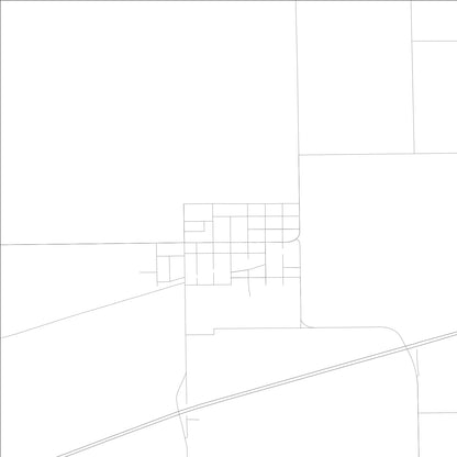 ROAD MAP OF ASHTON, ILLINOIS BY MAPBAKES