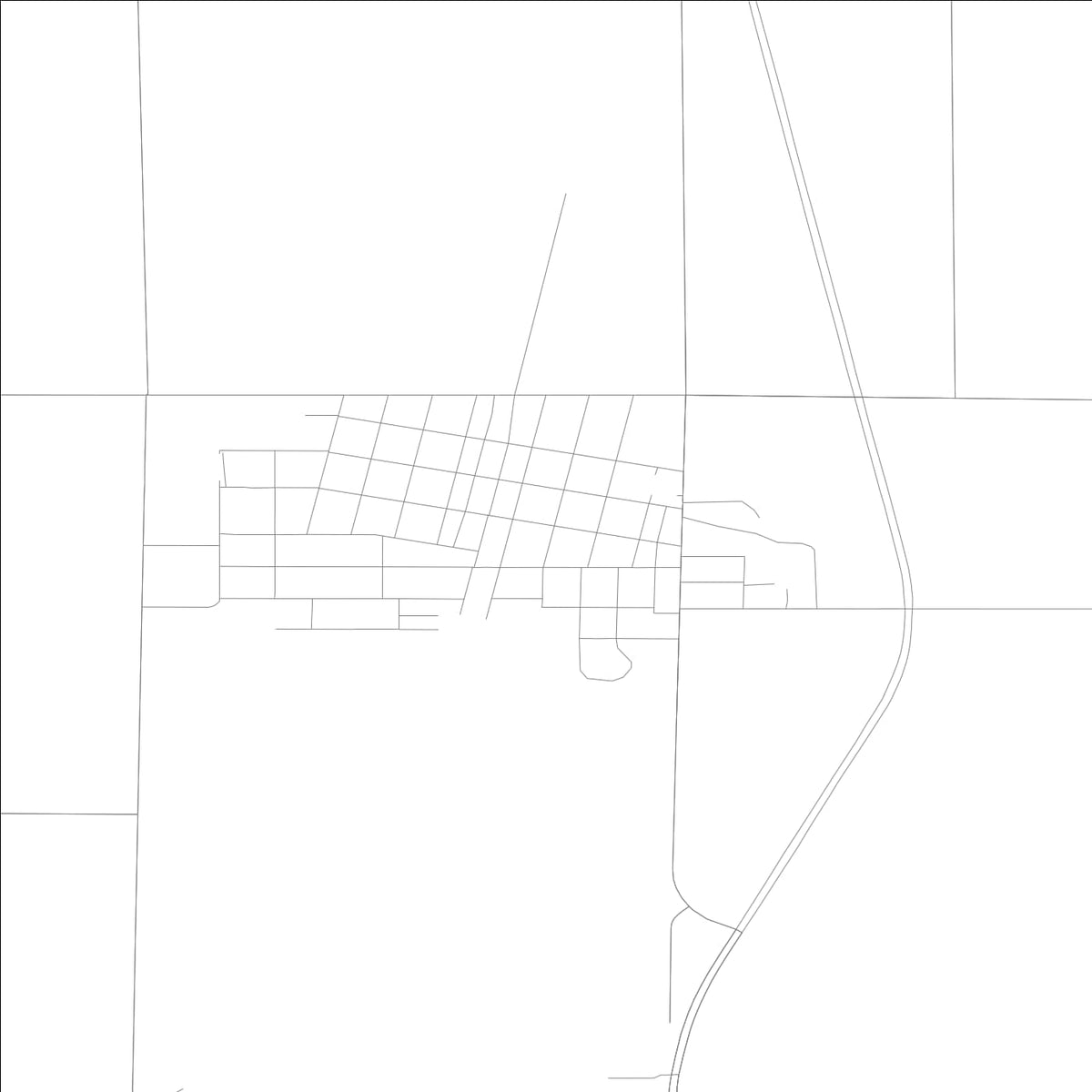 ROAD MAP OF ASSUMPTION, ILLINOIS BY MAPBAKES
