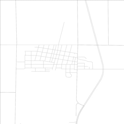 ROAD MAP OF ASSUMPTION, ILLINOIS BY MAPBAKES