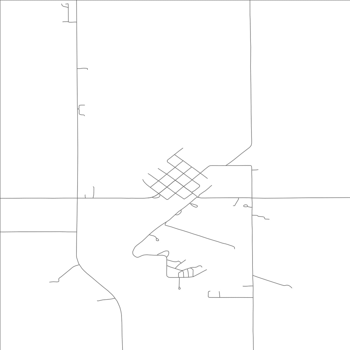 ROAD MAP OF BARING, MISSOURI BY MAPBAKES