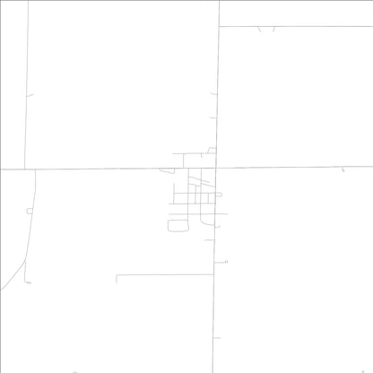 ROAD MAP OF AURORA, LOWA BY MAPBAKES