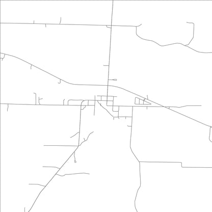 ROAD MAP OF BARNETT, MISSOURI BY MAPBAKES