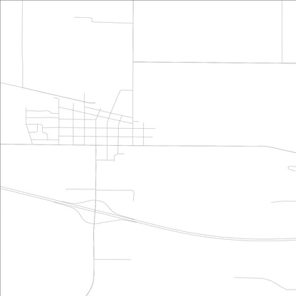 ROAD MAP OF ATKINSON, ILLINOIS BY MAPBAKES