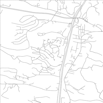 ROAD MAP OF BARNHART, MISSOURI BY MAPBAKES