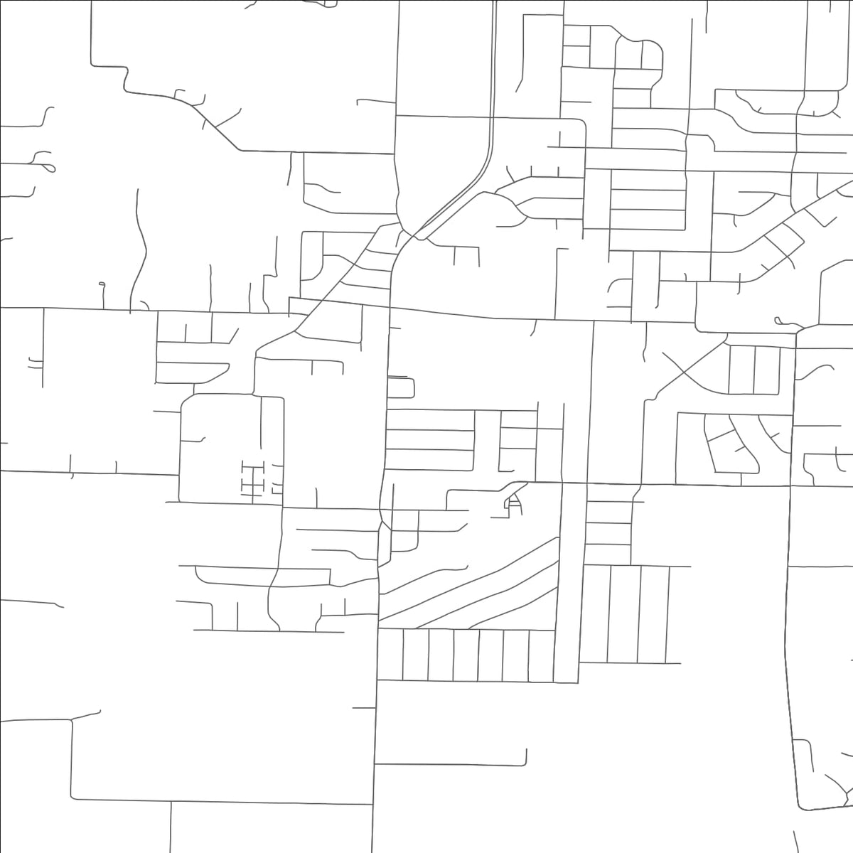 ROAD MAP OF BATTLEFIELD, MISSOURI BY MAPBAKES