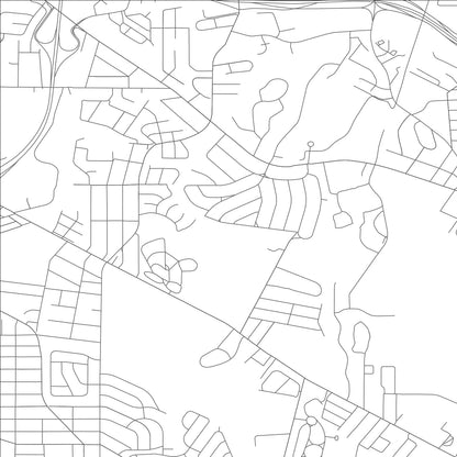 ROAD MAP OF BEL NOR, MISSOURI BY MAPBAKES