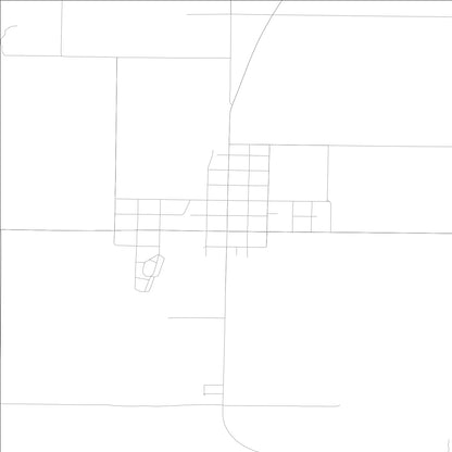 ROAD MAP OF AUGUSTA, ILLINOIS BY MAPBAKES