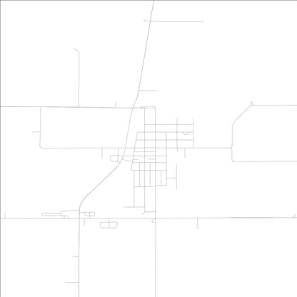 ROAD MAP OF BANCROFT, LOWA BY MAPBAKES