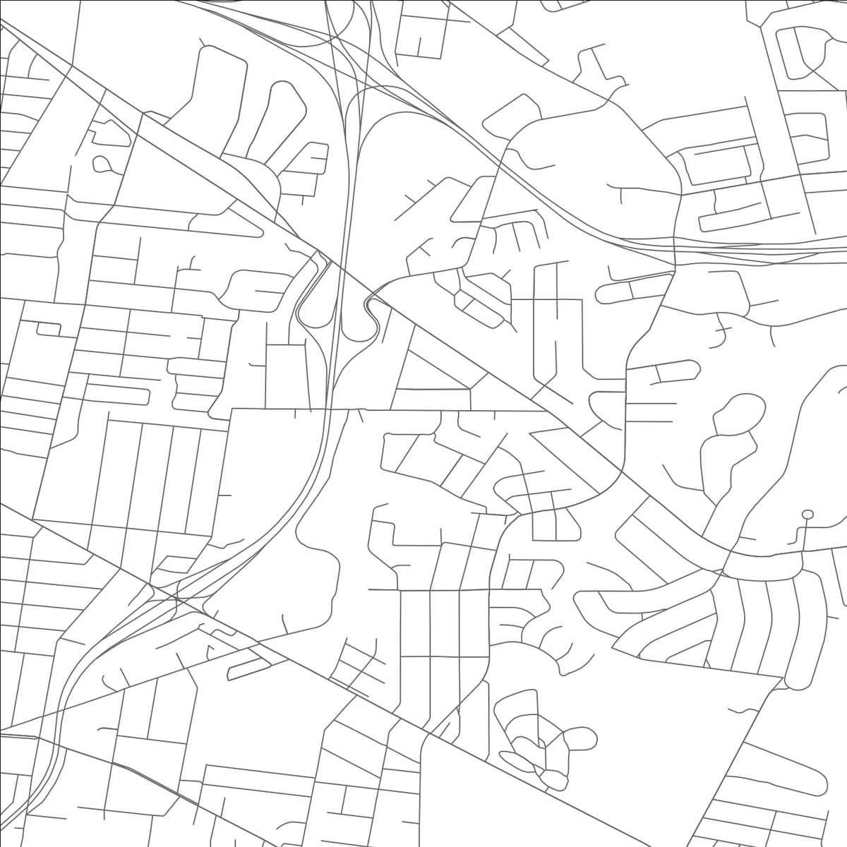 ROAD MAP OF BEL RIDGE, MISSOURI BY MAPBAKES