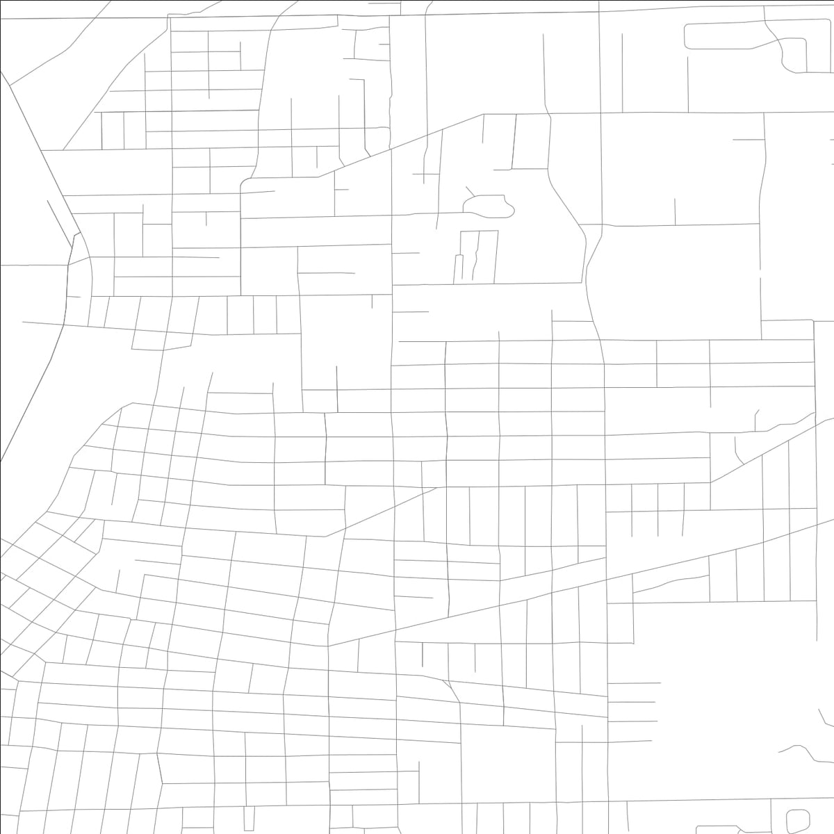 ROAD MAP OF AURORA, ILLINOIS BY MAPBAKES