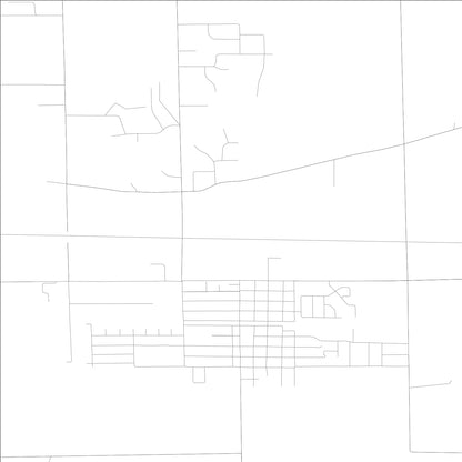 ROAD MAP OF AVISTON, ILLINOIS BY MAPBAKES
