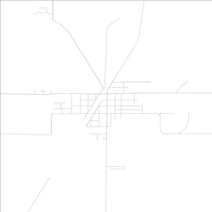 ROAD MAP OF AVON, ILLINOIS BY MAPBAKES
