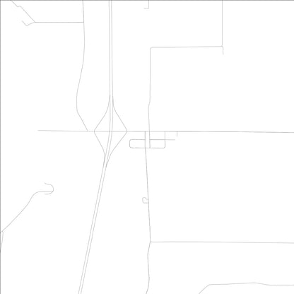 ROAD MAP OF BARTLETT, LOWA BY MAPBAKES