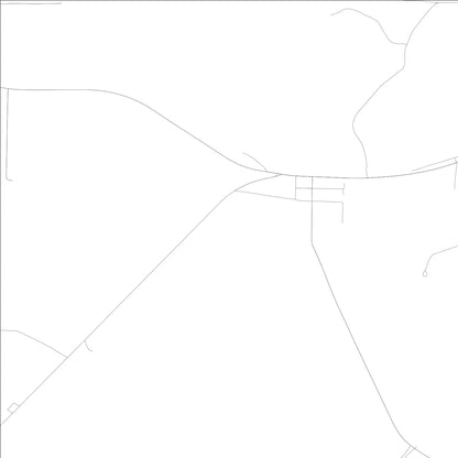 ROAD MAP OF BANNER, ILLINOIS BY MAPBAKES